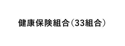 健康保険組合(33組合)